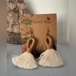 Handmade Tassle Earrings